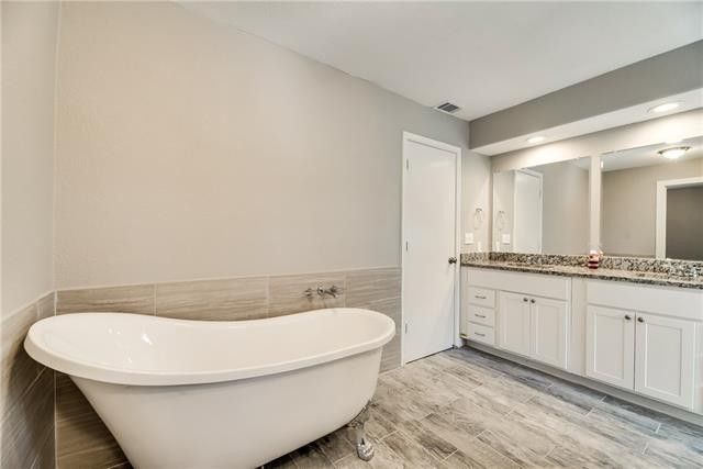 Remodeled bathroom